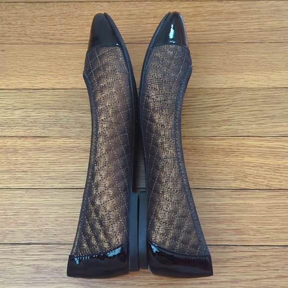 Brand new! Black & Brown Flats, Size 8.5 - Picture 6 of 9